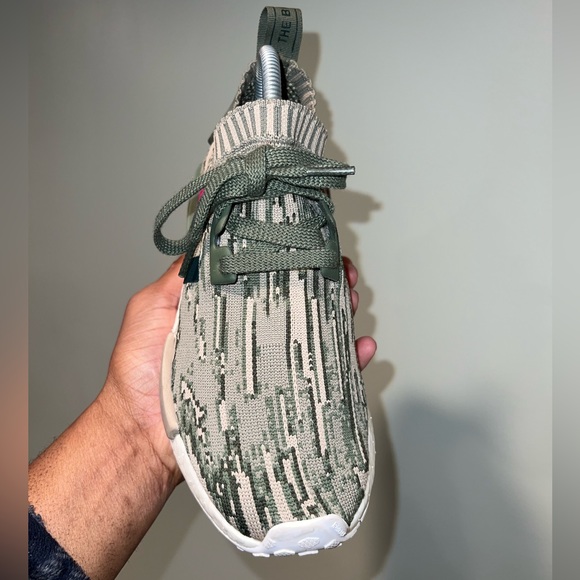 Adidas NMD R1 Primeknit “Green Glitch Camo” - Picture 3 of 11